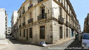 ORAN 2009 pano rue Kimburn et rue allant vers la place des victoires